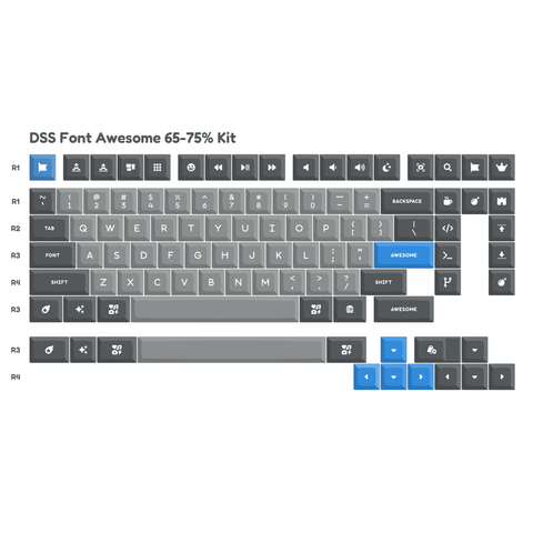 DSS Font Awesome Keycaps