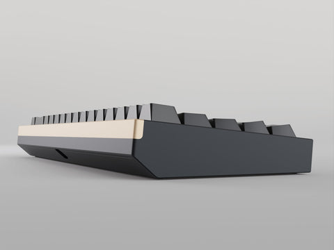 Custom configured sixtyfive keyboard